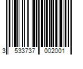 Barcode Image for UPC code 3533737002001