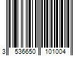 Barcode Image for UPC code 3536650101004