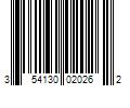 Barcode Image for UPC code 354130020262