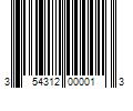 Barcode Image for UPC code 354312000013