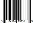 Barcode Image for UPC code 354324253315