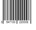 Barcode Image for UPC code 3547100220008