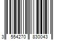 Barcode Image for UPC code 3554270830043