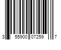 Barcode Image for UPC code 355900072597