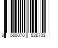 Barcode Image for UPC code 3560070526703