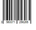 Barcode Image for UPC code 3560071256265