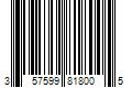 Barcode Image for UPC code 357599818005