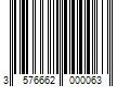 Barcode Image for UPC code 3576662000063