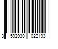 Barcode Image for UPC code 3592930022193