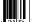 Barcode Image for UPC code 359393436027