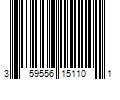 Barcode Image for UPC code 359556151101