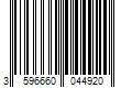 Barcode Image for UPC code 3596660044920