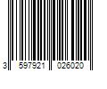 Barcode Image for UPC code 3597921026020