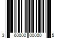 Barcode Image for UPC code 360000000005