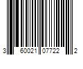 Barcode Image for UPC code 360021077222