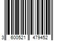 Barcode Image for UPC code 3600521479452