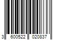 Barcode Image for UPC code 3600522020837