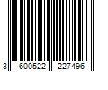 Barcode Image for UPC code 3600522227496