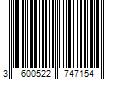 Barcode Image for UPC code 3600522747154