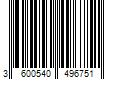 Barcode Image for UPC code 3600540496751