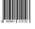 Barcode Image for UPC code 3600541012103