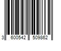 Barcode Image for UPC code 3600542509862