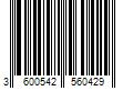 Barcode Image for UPC code 3600542560429