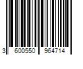 Barcode Image for UPC code 3600550964714