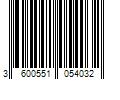 Barcode Image for UPC code 3600551054032