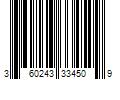 Barcode Image for UPC code 360243334509