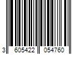 Barcode Image for UPC code 3605422054760