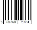 Barcode Image for UPC code 3605970020934