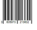 Barcode Image for UPC code 3605970213602