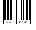 Barcode Image for UPC code 3605972251725