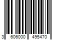 Barcode Image for UPC code 3606000495470