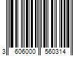 Barcode Image for UPC code 3606000560314