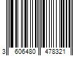 Barcode Image for UPC code 3606480478321