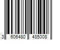 Barcode Image for UPC code 3606480485008