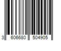 Barcode Image for UPC code 3606680504905