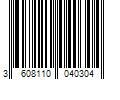 Barcode Image for UPC code 3608110040304