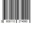 Barcode Image for UPC code 3608110274990