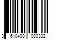 Barcode Image for UPC code 3610400000332