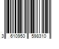 Barcode Image for UPC code 3610950598310