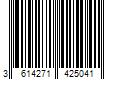 Barcode Image for UPC code 3614271425041