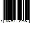 Barcode Image for UPC code 3614271426024