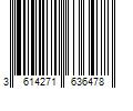 Barcode Image for UPC code 3614271636478