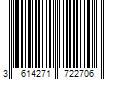 Barcode Image for UPC code 3614271722706