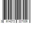 Barcode Image for UPC code 3614272227026