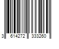 Barcode Image for UPC code 3614272333260