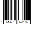 Barcode Image for UPC code 3614273672092